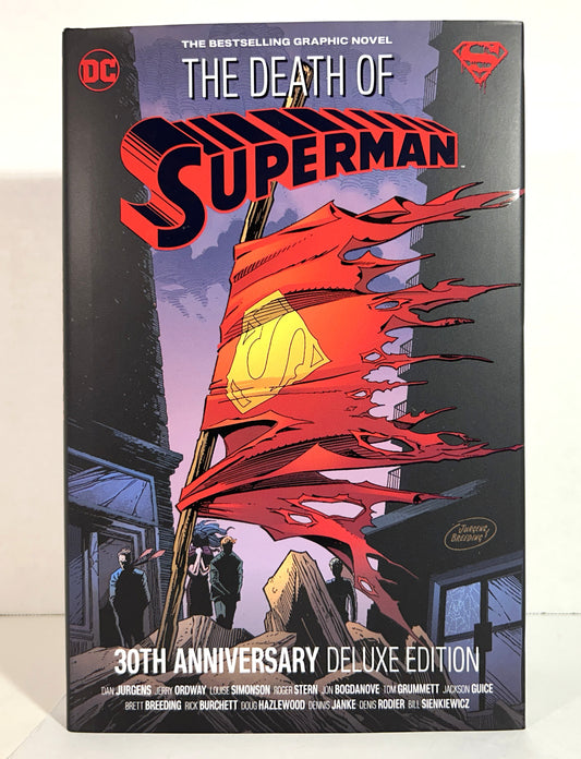 The Death of Superman SIGNED Bookplate 30th Anniversary Deluxe Edition