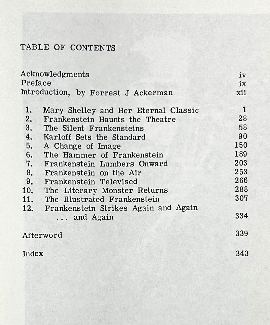 The Frankenstein Legend by Donald F. Glut 1973