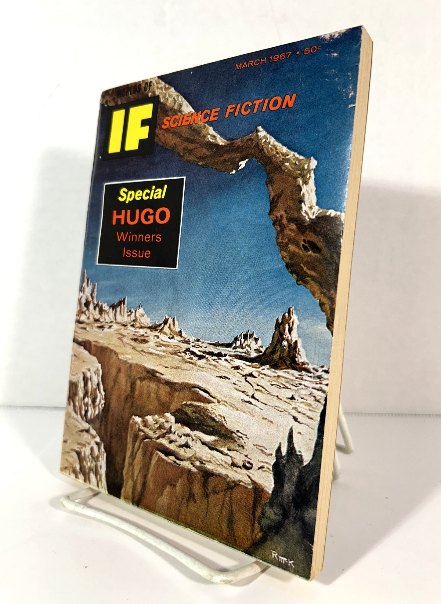 World of IF Science Fiction Vol. 17 No. 2 Issue 112 (I Have No Mouth & I Must Scream by Harlan Ellison) March 1967