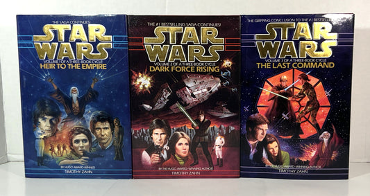Thrawn Trilogy by Timothy Zahn 1991-1993 1st Editions