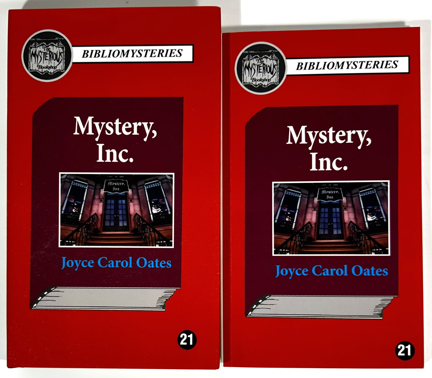 Set of 2 Bibliomysteries Mystery, Inc. by Joyce Carol Oates 2014 SIGNED Ltd Edition Mixed Lot