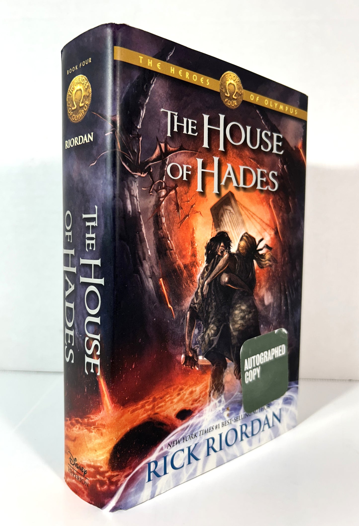 The House of Hades (Heroes of Olympus #4) by Rick Riordan 2013 SIGNED 1st Edition