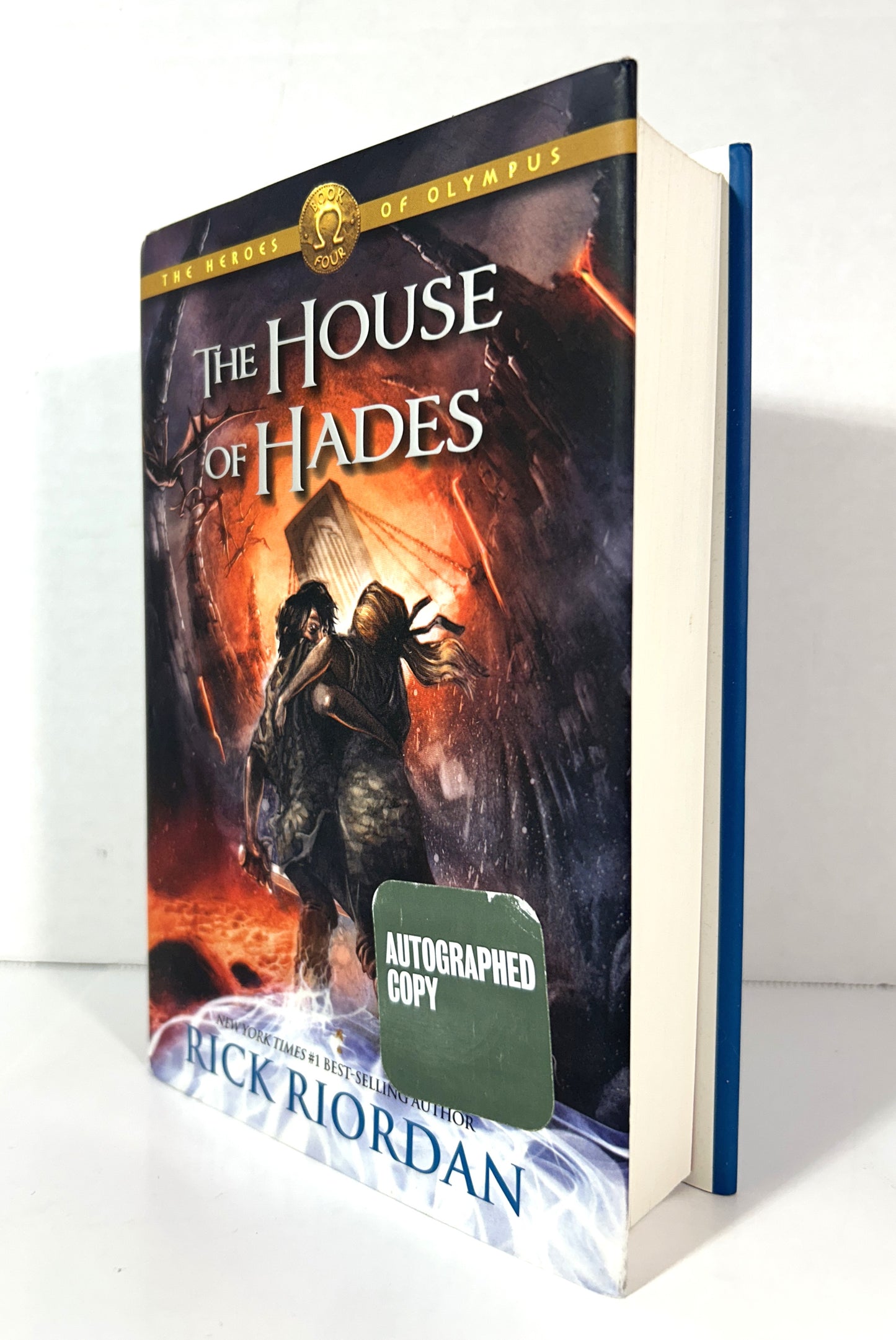 The House of Hades (Heroes of Olympus #4) by Rick Riordan 2013 SIGNED 1st Edition