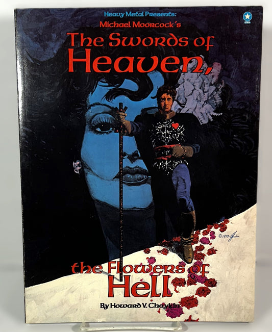 Michael Moorcock's The Swords of Heaven, the Flowers of Hell 1979