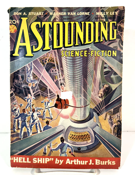 Astounding Science-Fiction Vol. 21 No. 6 August 1938 "Who Goes There" aka "The Thing" First Appearance