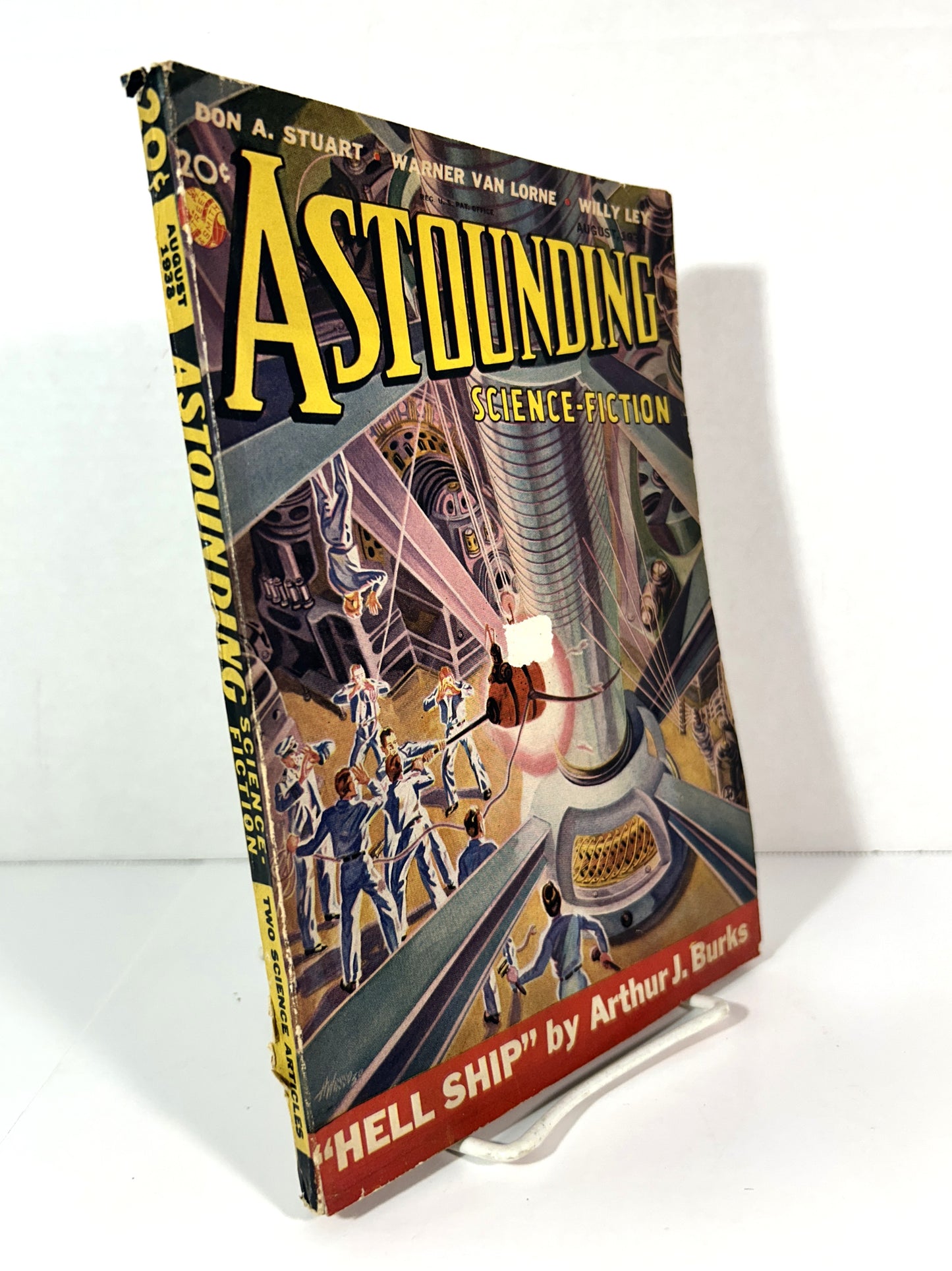 Astounding Science-Fiction Vol. 21 No. 6 August 1938 "Who Goes There" aka "The Thing" First Appearance