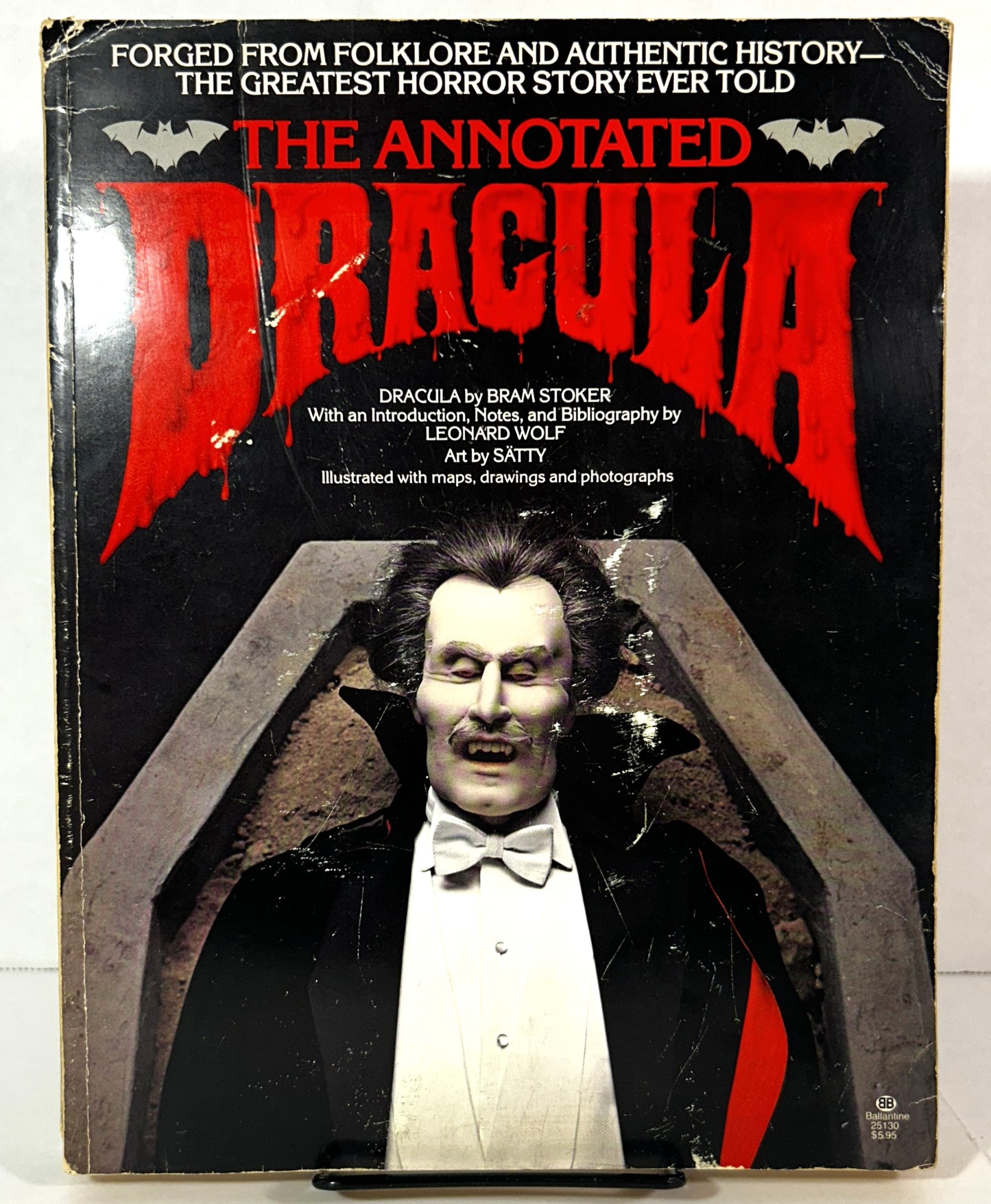 The Annotated Dracula by Leonard Wolf 1976 1st Ballantine Printing