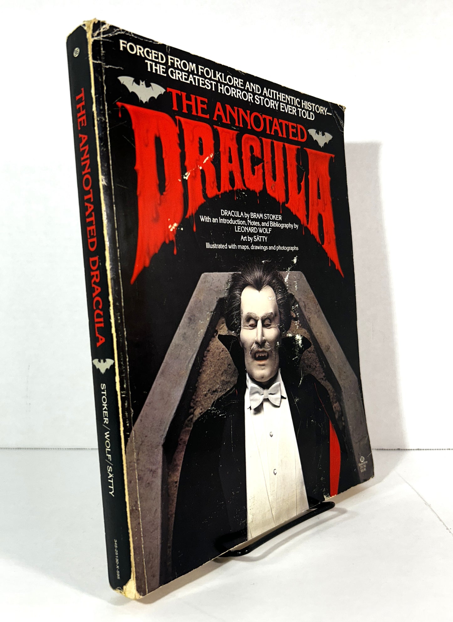 The Annotated Dracula by Leonard Wolf 1976 1st Ballantine Printing