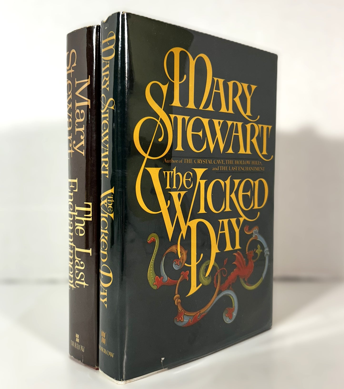 Set of 2 Mary Stewart Novels circa 1980s Book Club Editions