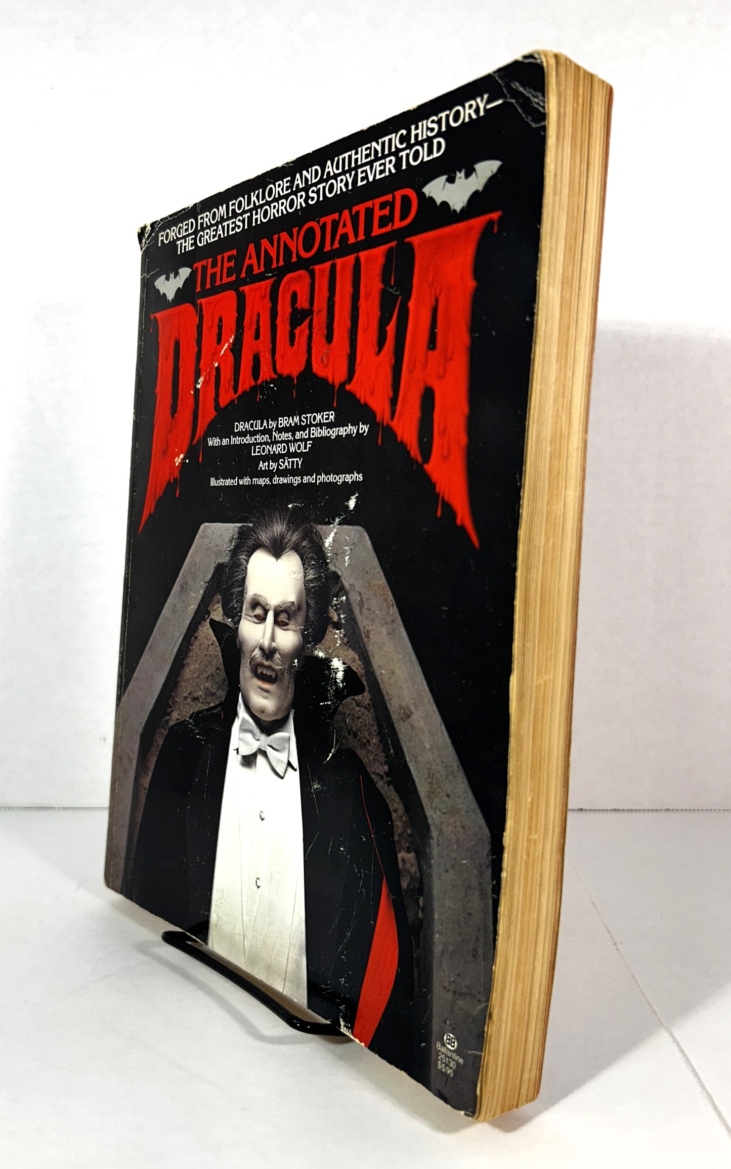 The Annotated Dracula by Leonard Wolf 1976 1st Ballantine Printing