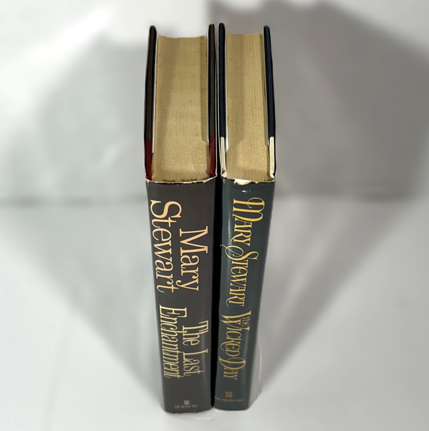 Set of 2 Mary Stewart Novels circa 1980s Book Club Editions