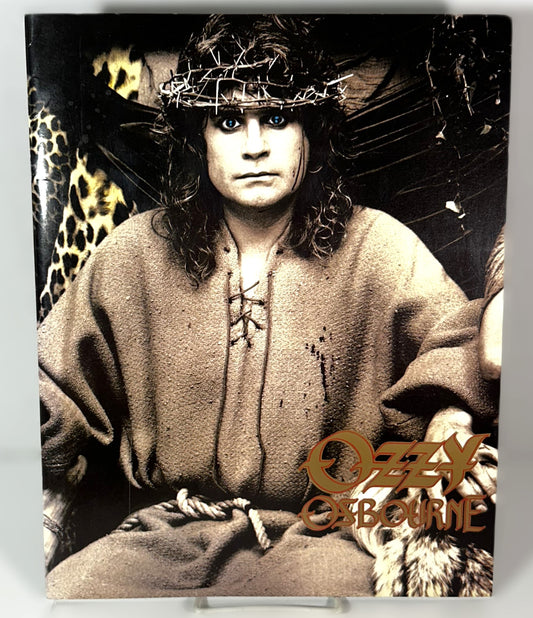 Ozzy Osborne Udo Tour Book 1989