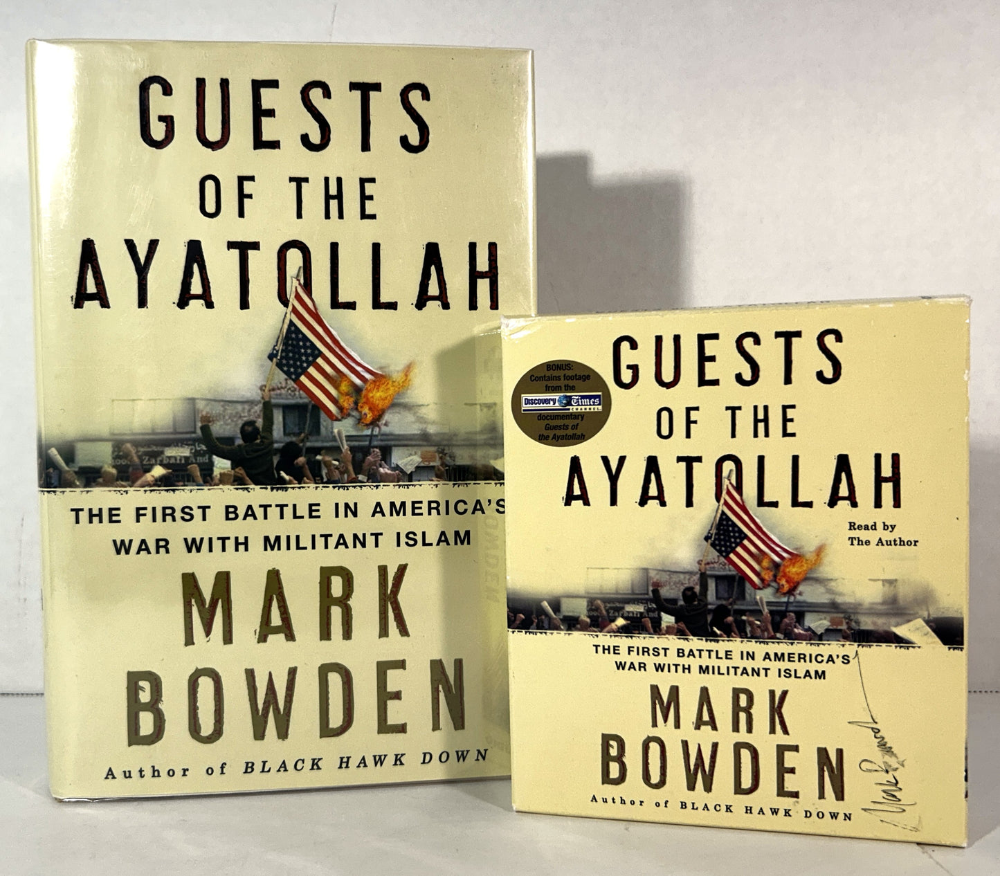 Guests of the Ayatollah by Mark Bowden 2006 Book + SIGNED Audiobook