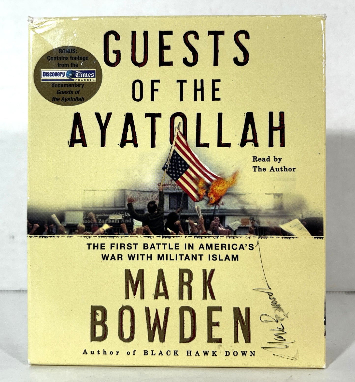 Guests of the Ayatollah by Mark Bowden 2006 Book + SIGNED Audiobook