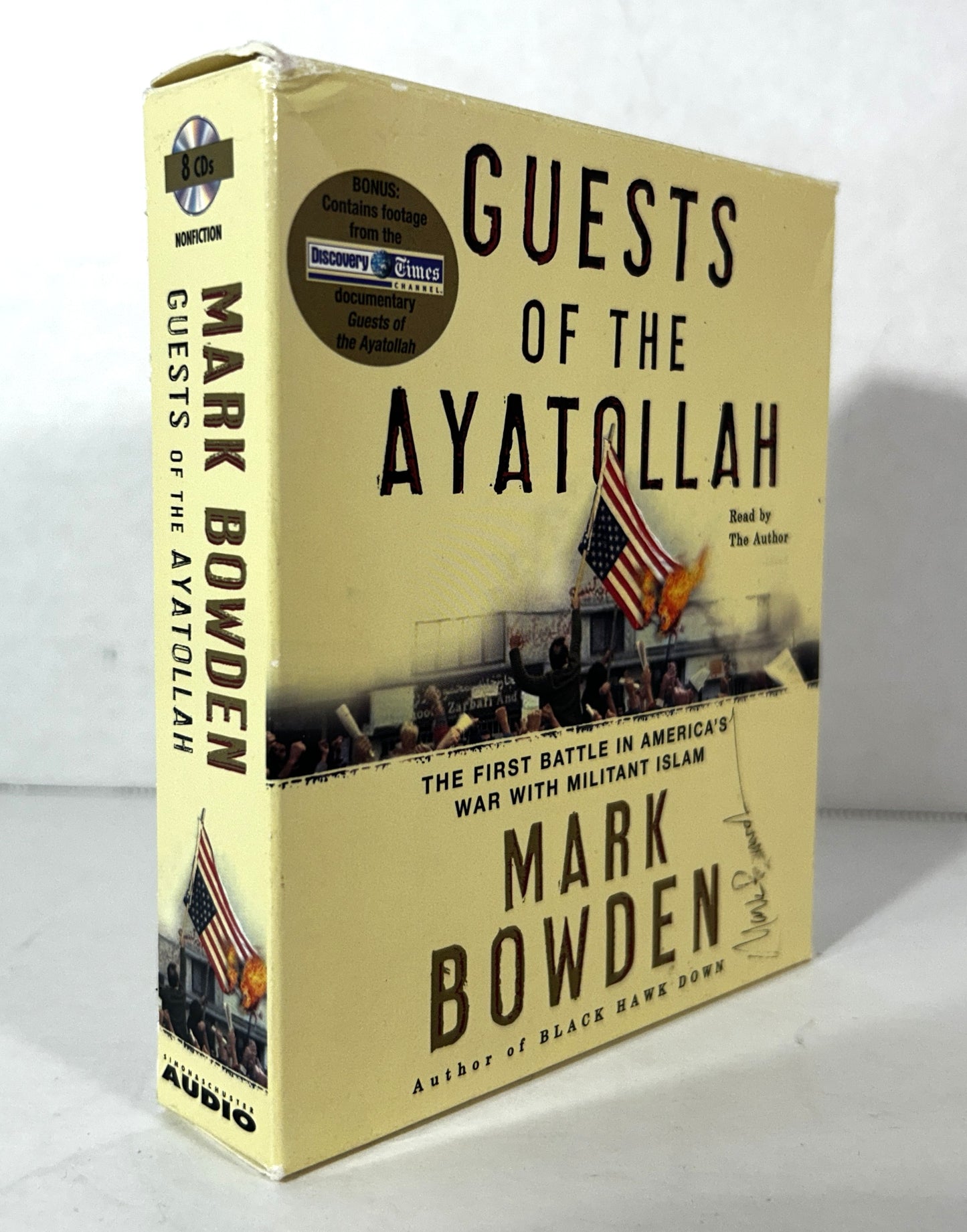 Guests of the Ayatollah by Mark Bowden 2006 Book + SIGNED Audiobook