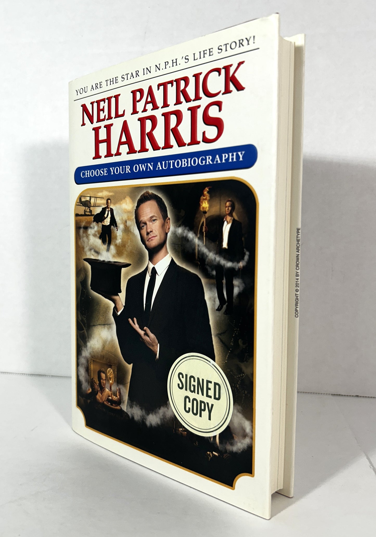 Choose Your Own Autobiography by Neil Patrick Harris 2014 SIGNED
