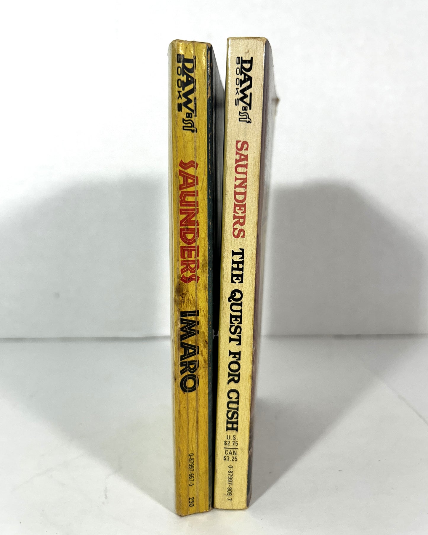 Set of 2 IMARO by Charles R. Saunders 1981-1984 1st Printings