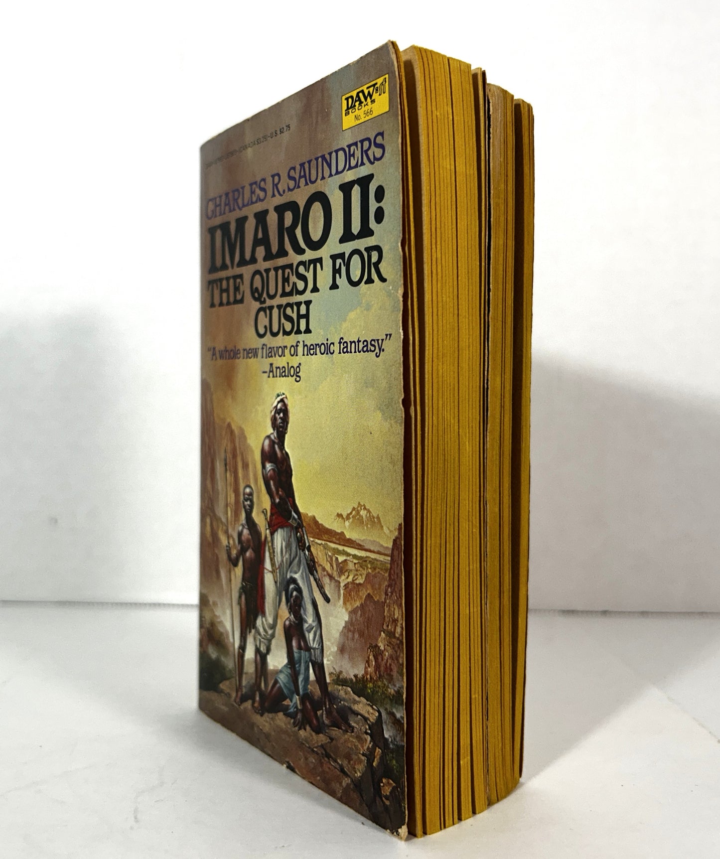 Set of 2 IMARO by Charles R. Saunders 1981-1984 1st Printings