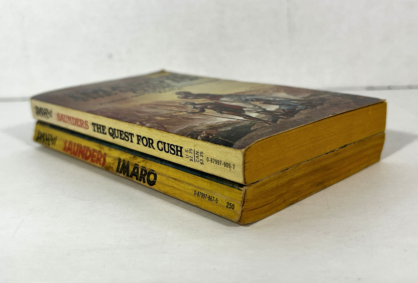 Set of 2 IMARO by Charles R. Saunders 1981-1984 1st Printings