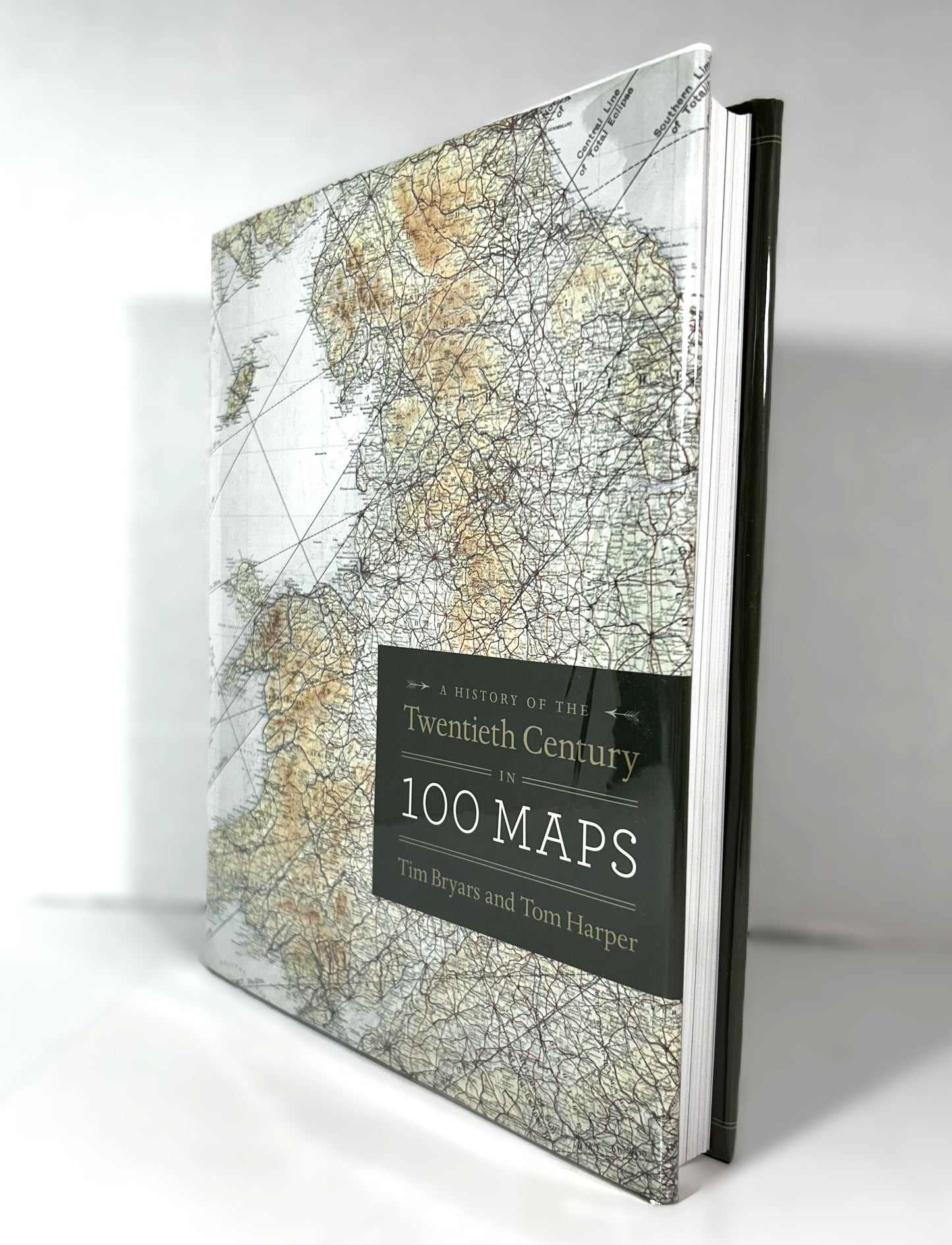 A History of the Twentieth Century in 100 Maps by Tim Bryars & Tom Harper 2014