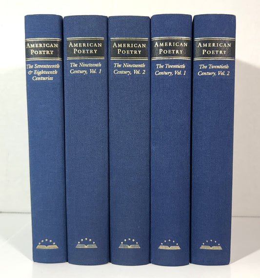Library of America: Lot of 5 American Poetry 1993-2007