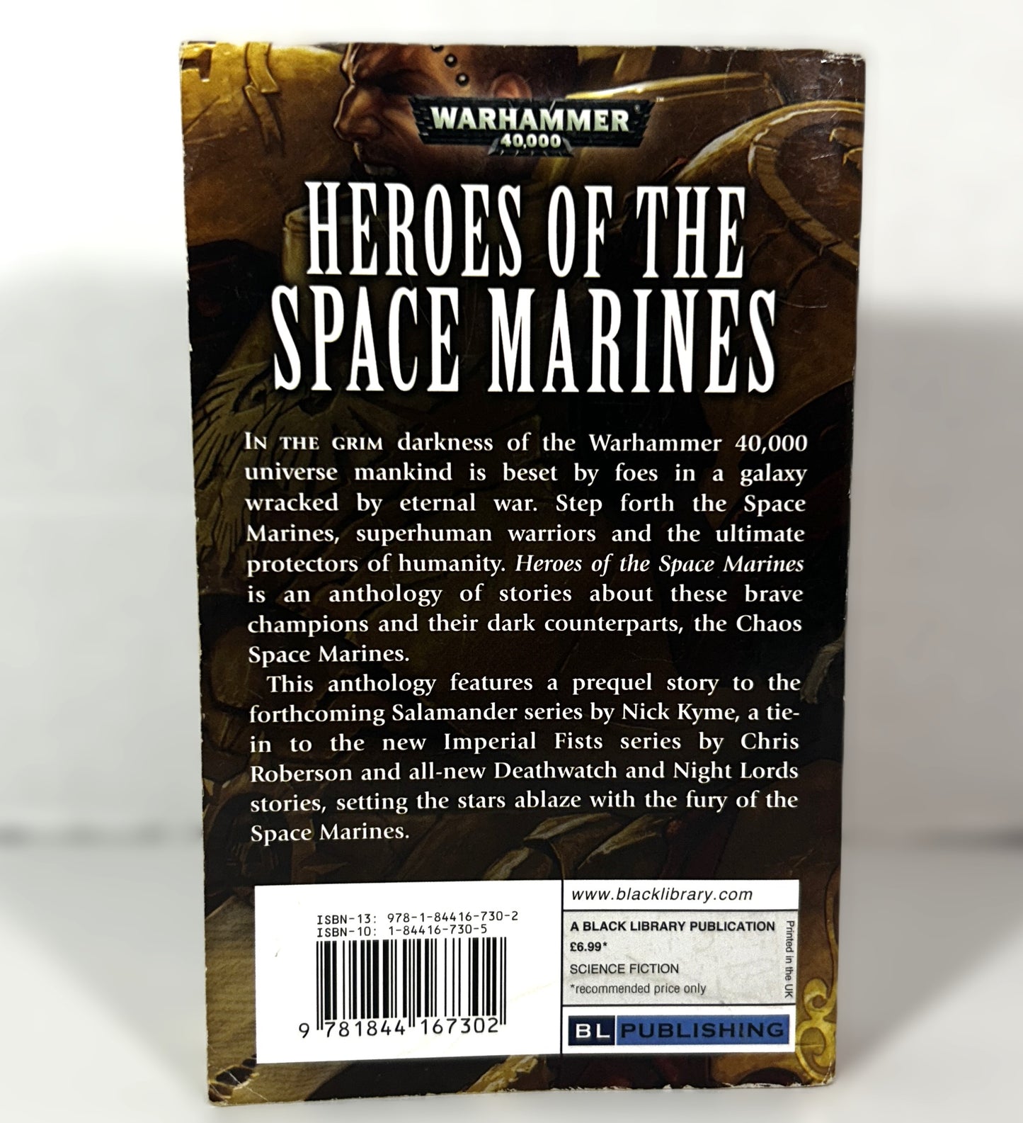 Warhammer 40,000: Heroes of the Space Marines by Nick Kyme & Lindsey Priestley 2009