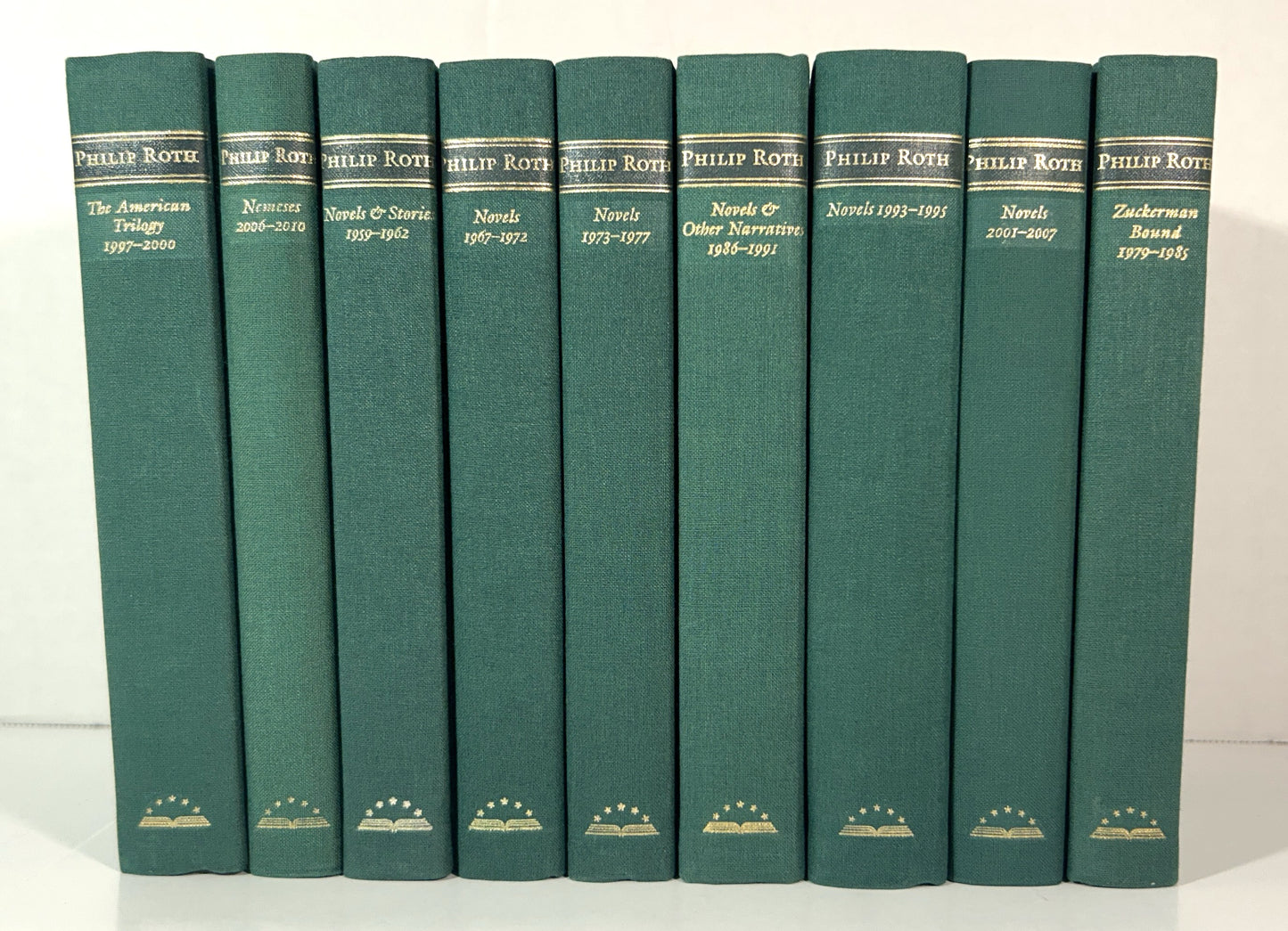 Library of America: Lot of 9 Philip Roth 2005-2013