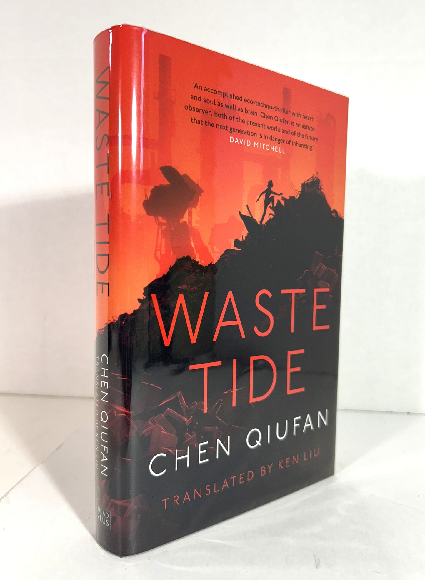 Waste Tide by Chen Qiufan translated by Ken Liu 2019 SIGNED x2 1st Limited Edition