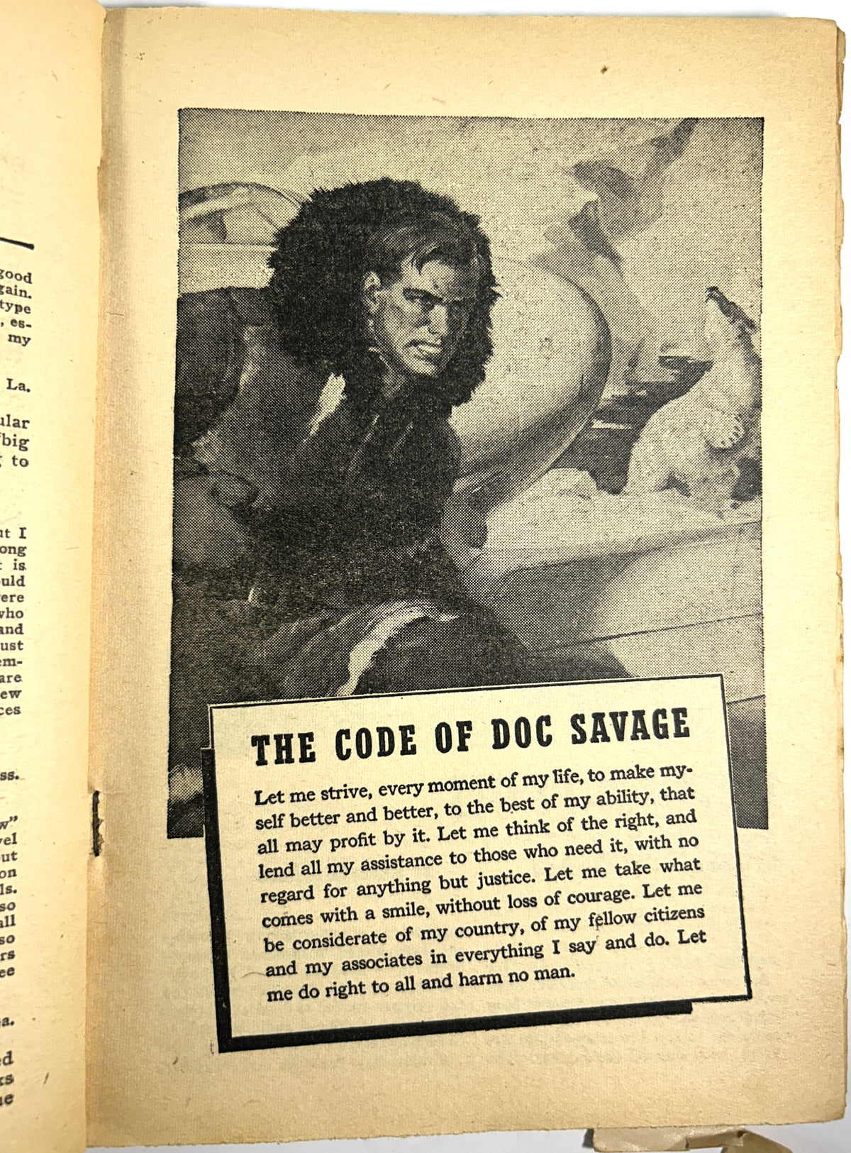Set of 2 Doc Savage Vintage Pulp [June 1939 + Spring 1949]