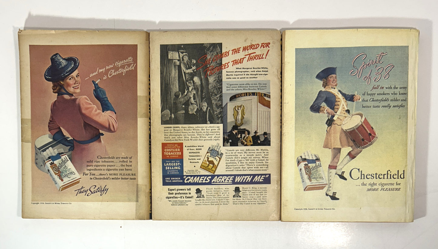 Set of 3 Astounding Science Fiction May-July 1938