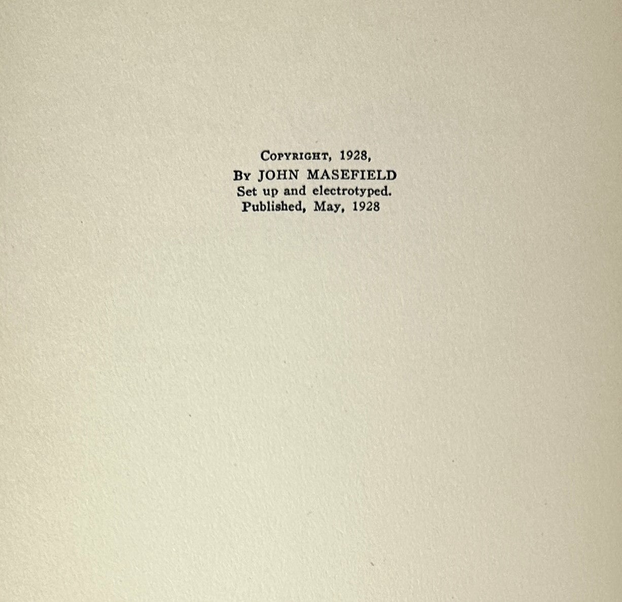 The Coming of Christ by John Masefield 1928