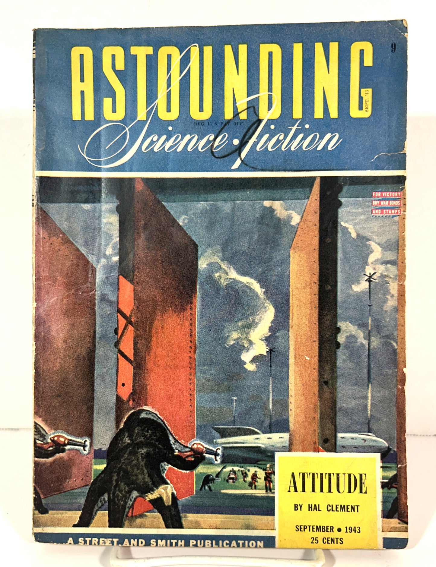 Astounding Science Fiction Vol. 32 No. 1 September 1943 DOODAD by Ray Bradbury Issue