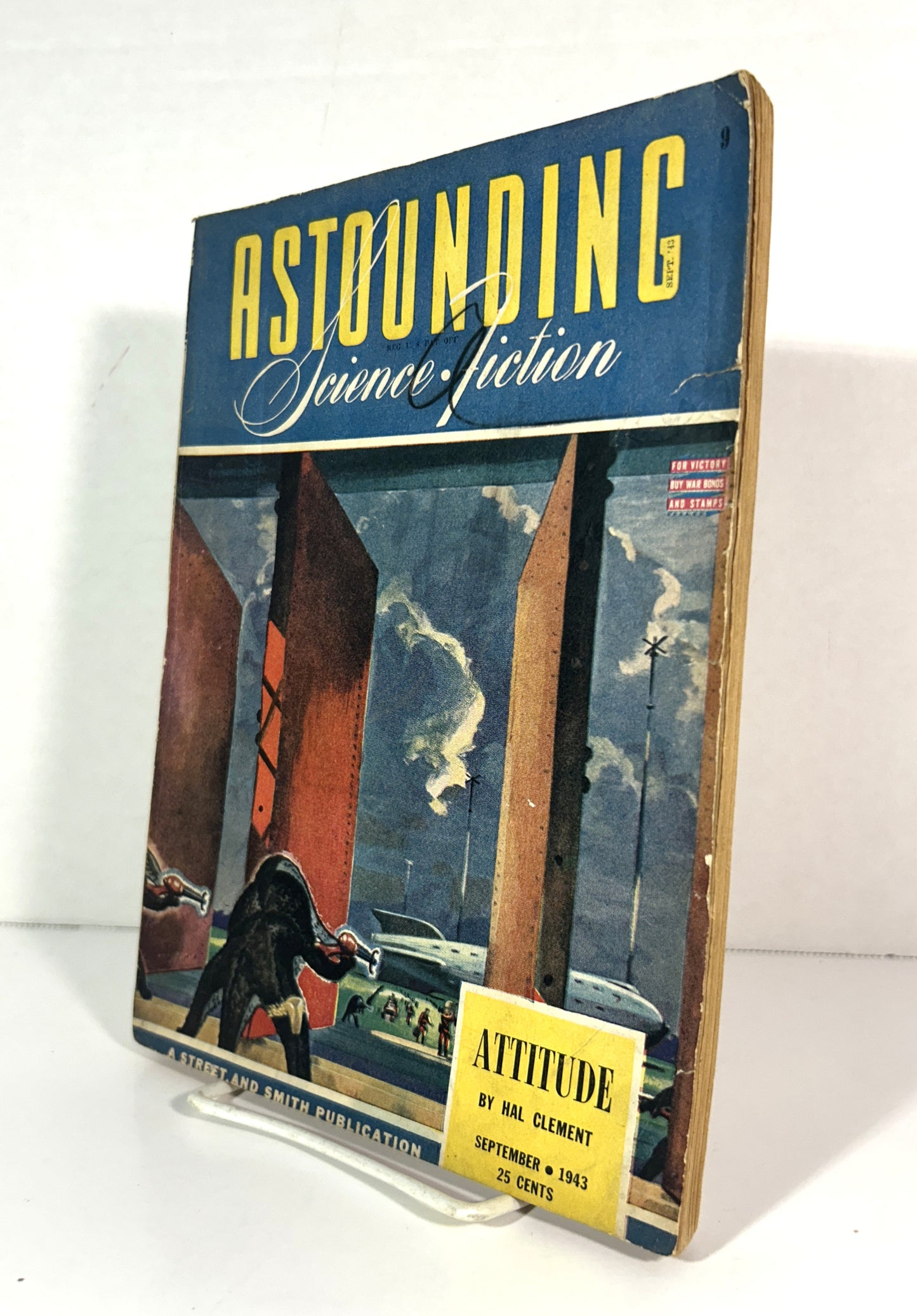 Astounding Science Fiction Vol. 32 No. 1 September 1943 DOODAD by Ray Bradbury Issue