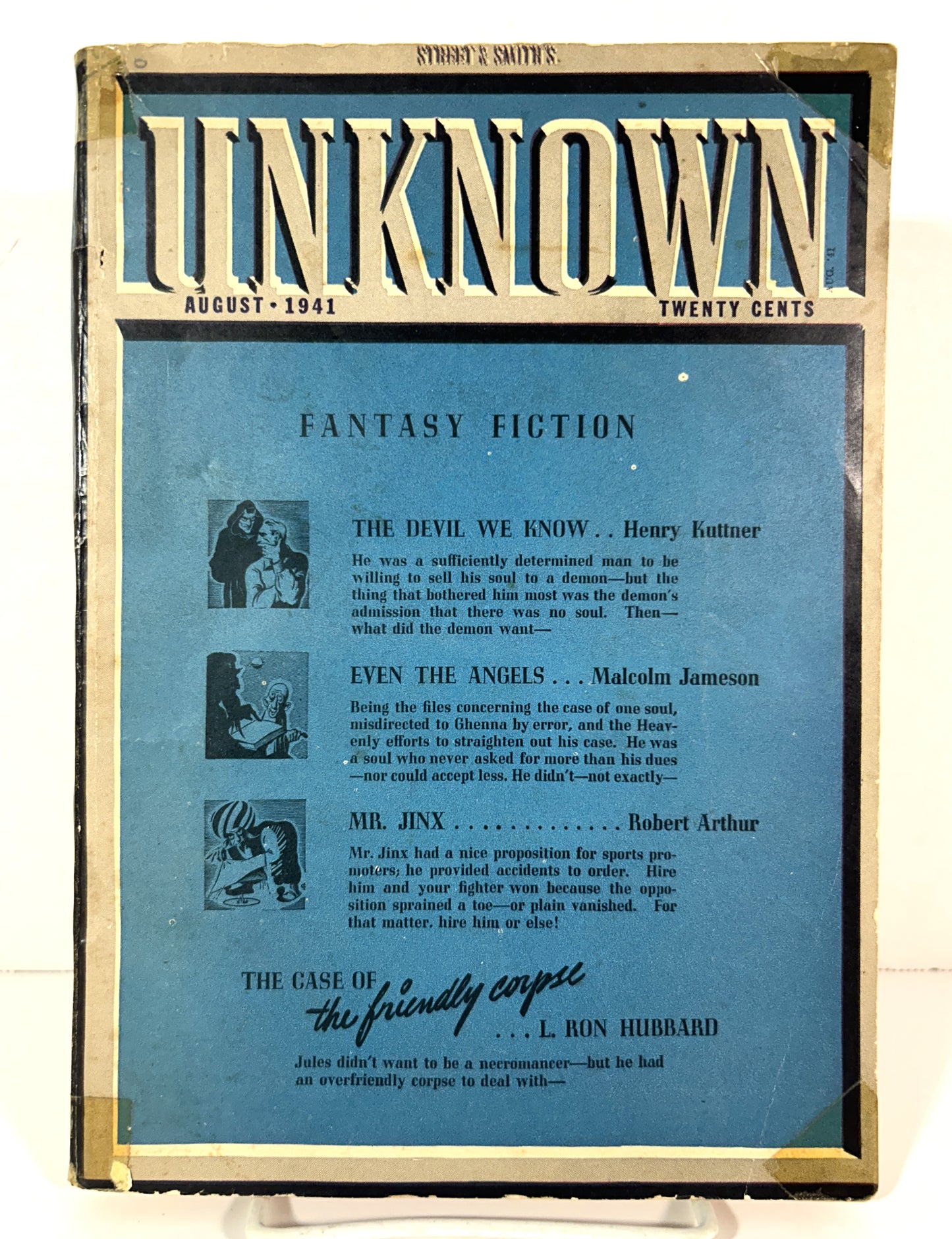 UNKNOWN Fantasy Fiction Vol. 5 No. 2 August 1941