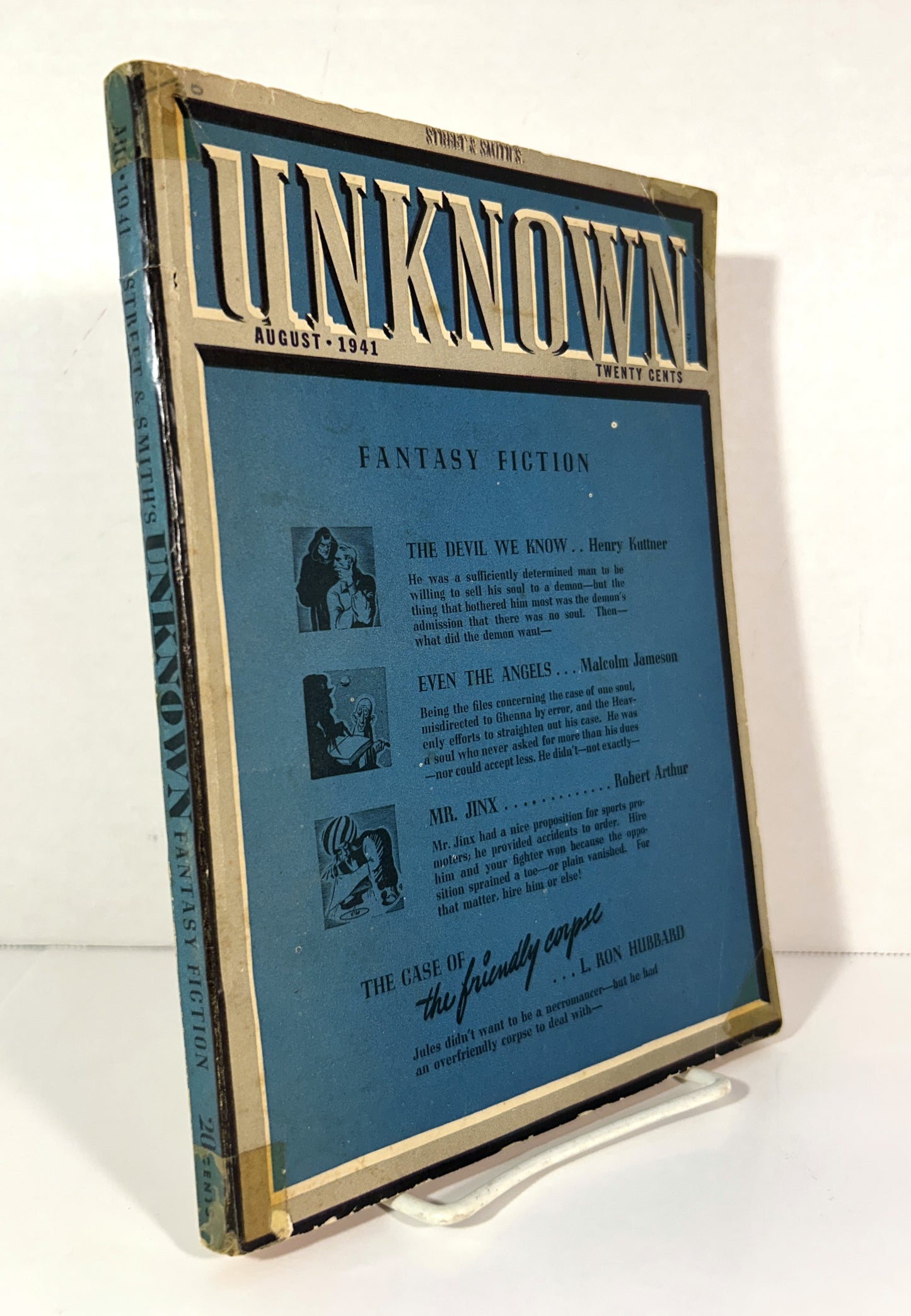 UNKNOWN Fantasy Fiction Vol. 5 No. 2 August 1941