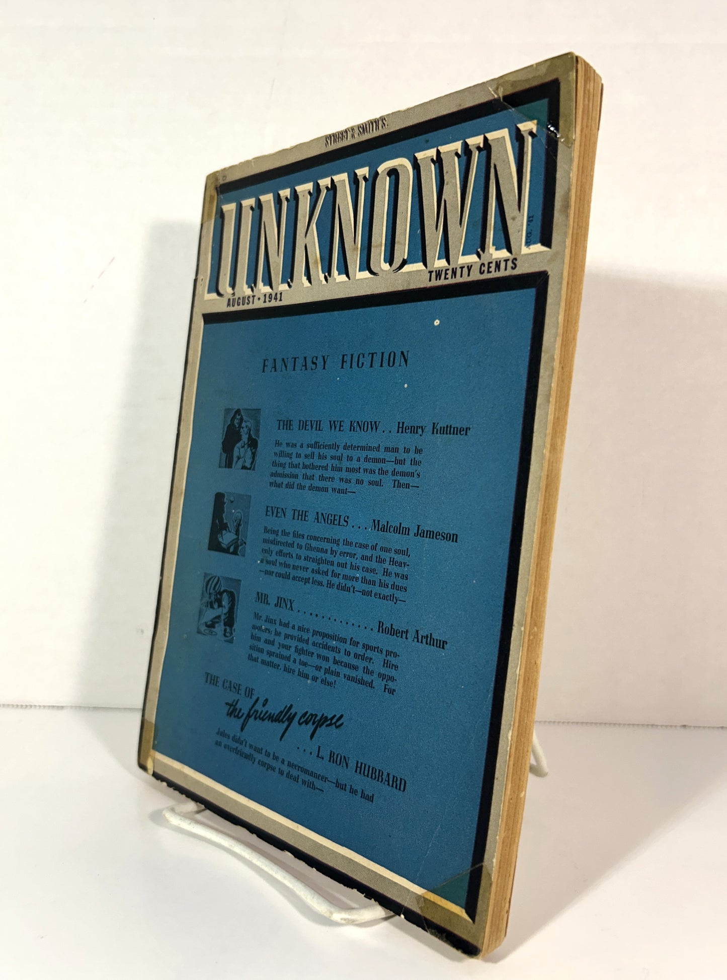 UNKNOWN Fantasy Fiction Vol. 5 No. 2 August 1941