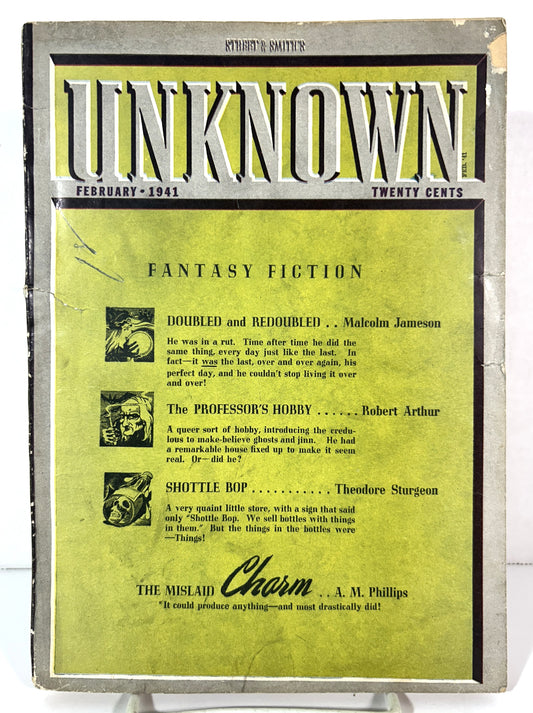UNKNOWN Fantasy Fiction Vol. 4 No. 5 February 1941