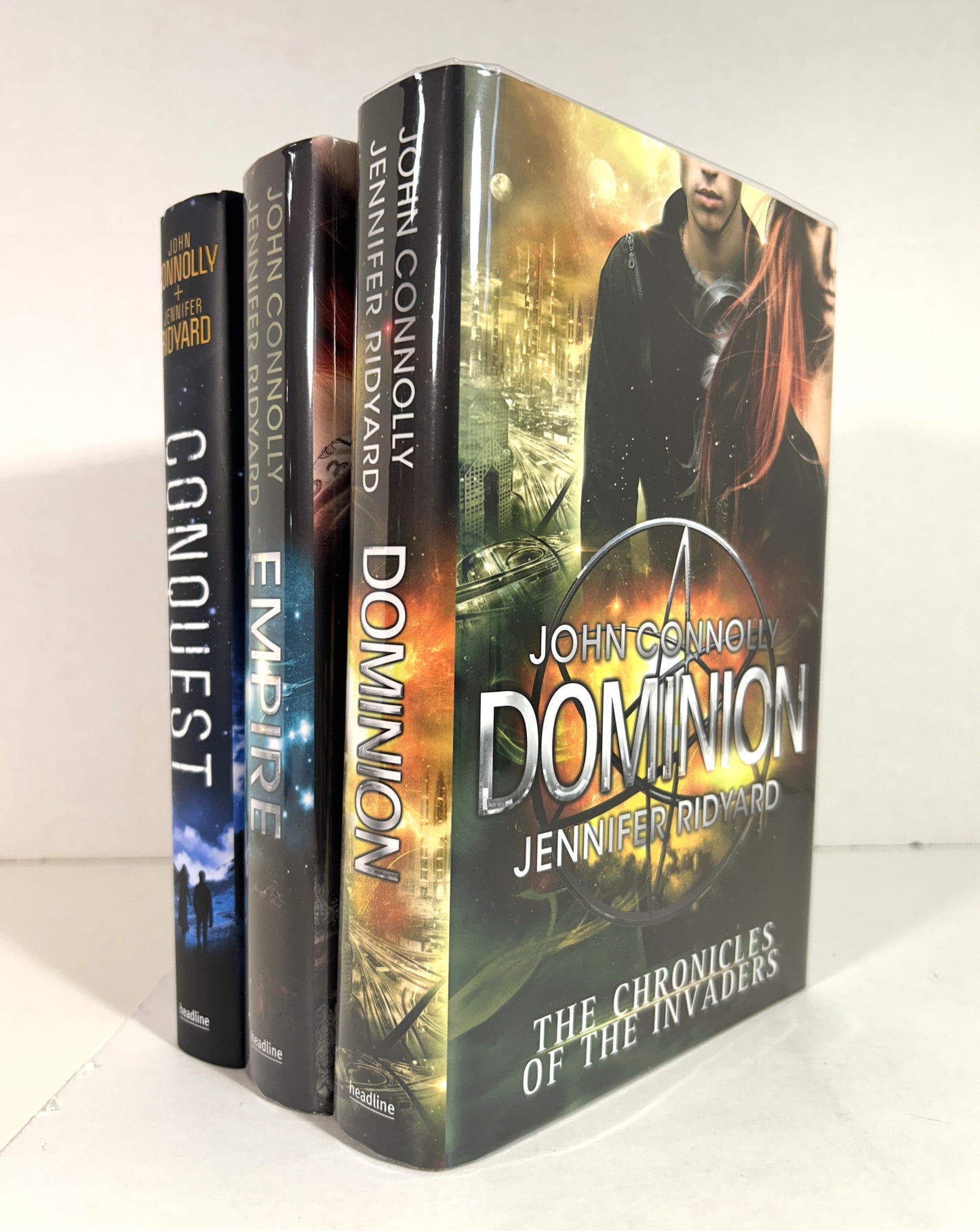 Chronicles of the Invader Trilogy by John Connolly & Jennifer Ridyard 2013-2016 SIGNED x2 1st UK Editions