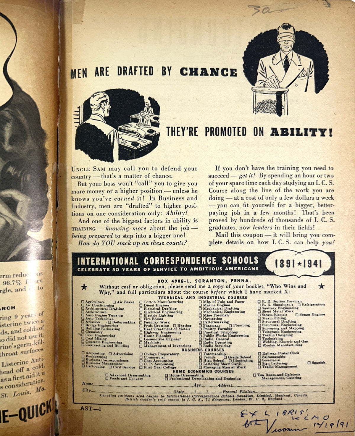 Set of 8 Astounding Science Fiction January-August 1941 includes UNIVERSE by Robert Heinlein