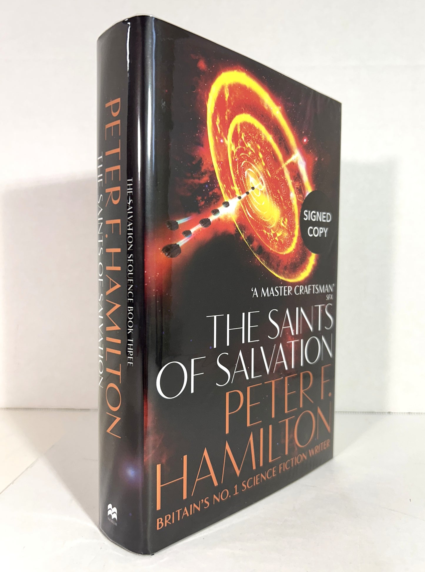 The Saints of Salvation (Salvation Sequence #3) by Peter F. Hamilton 2020 SIGNED 1st Edition