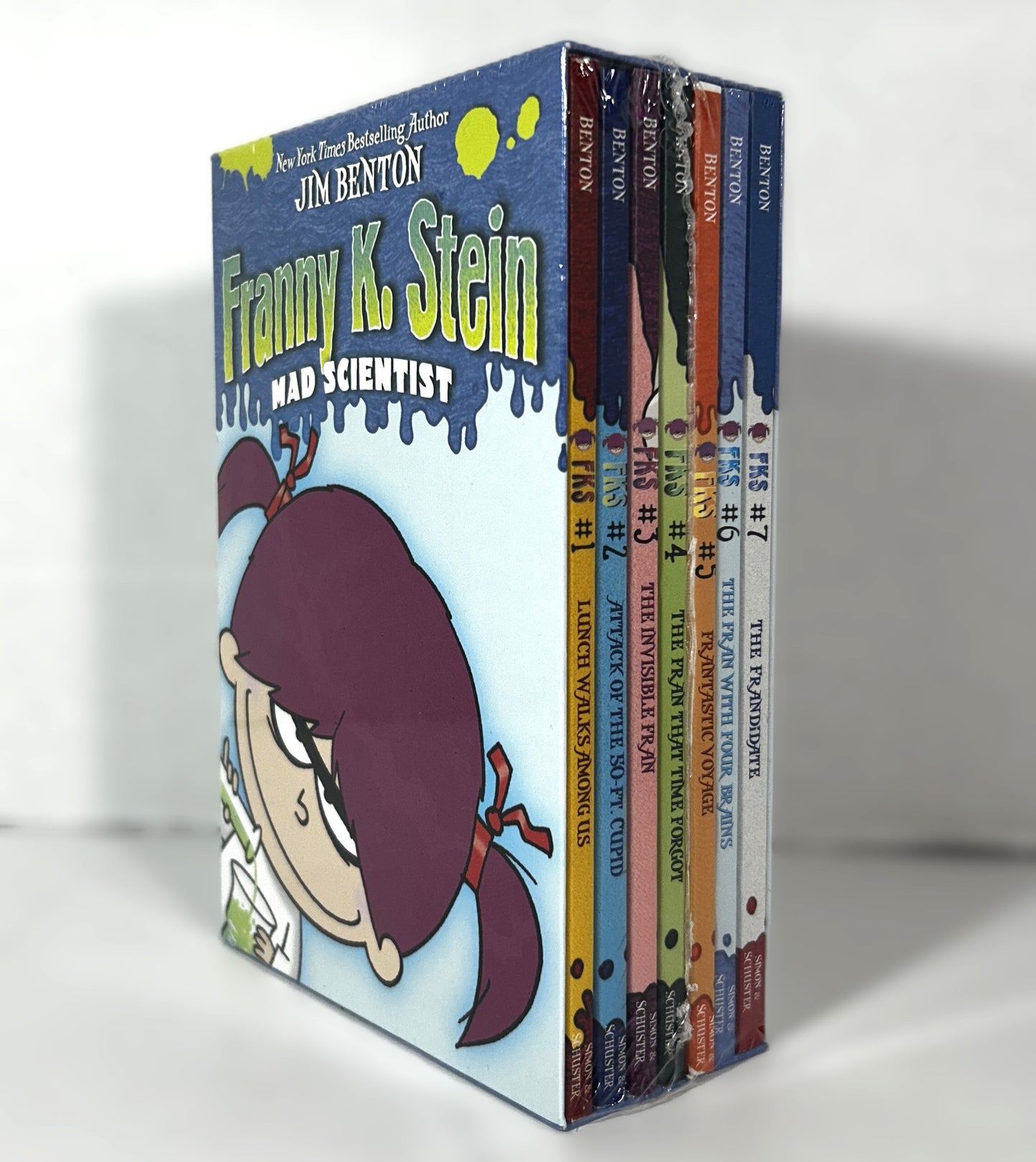 Complete Series Franny K. Stein Mad Scientist by Jim Benton 2008 Box Set SEALED