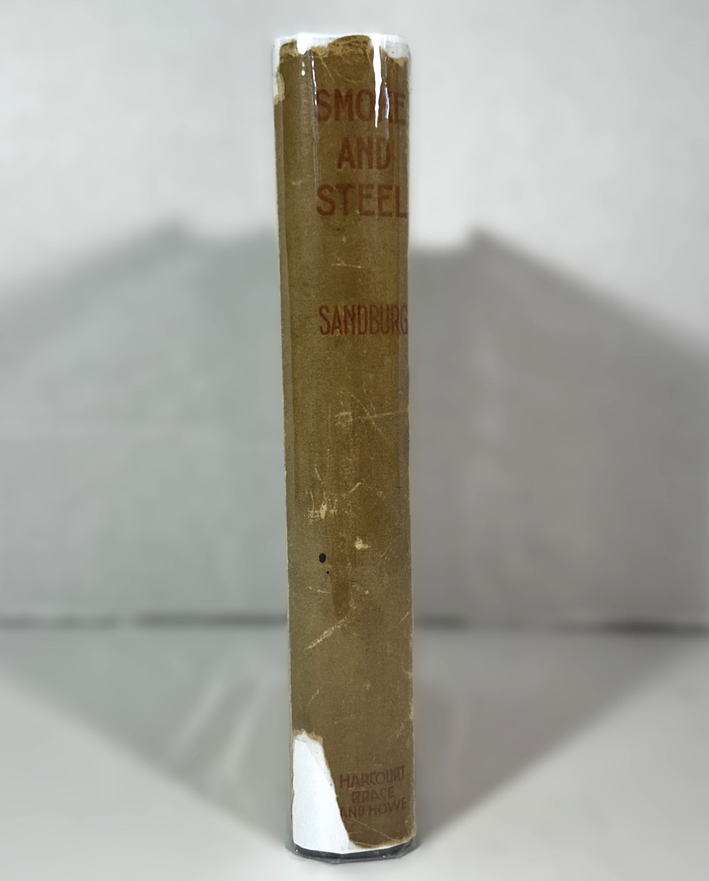 Smoke and Steel by Carl Sandburg 1920 Antique 1st Edition Hardcover SIGNED