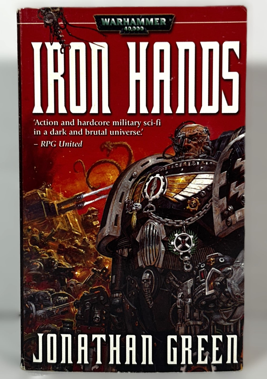 Warhammer 40,000: Iron Hands by Jonathan Green 2004 1st Print