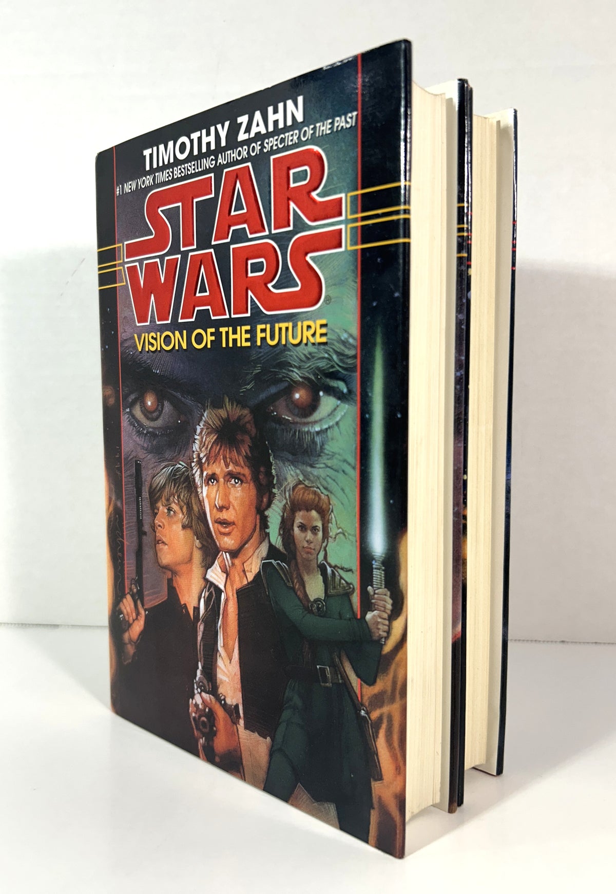 Set of 2 Star Wars: Specter of the Past + Visions of the Future by Timothy Zahn 1997-1998 1st Editions
