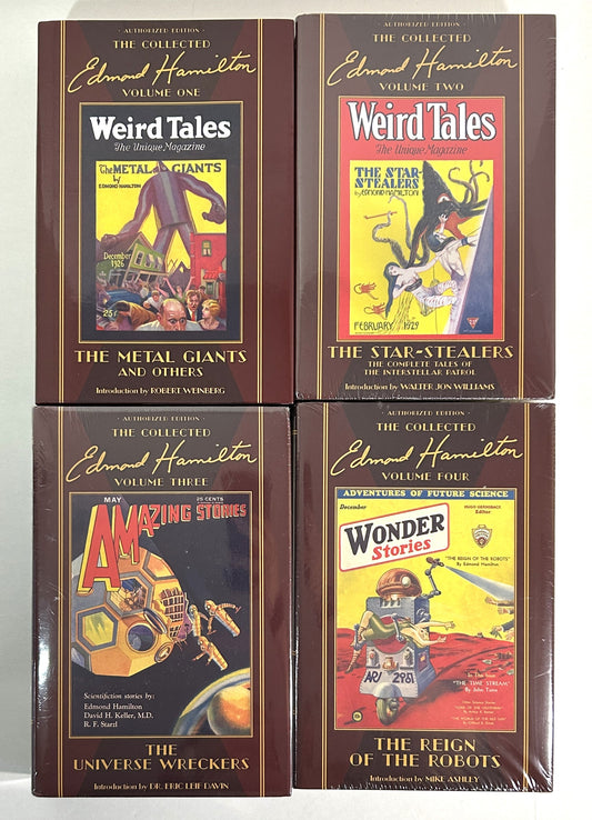 Set of 4 The Collected Edmond Hamilton Authorized Editions (3 SEALED)