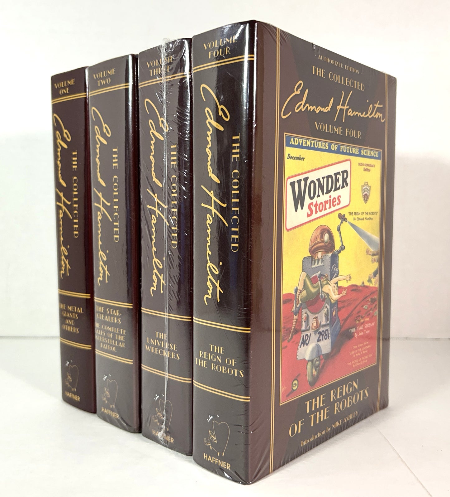 Set of 4 The Collected Edmond Hamilton Authorized Editions (3 SEALED)