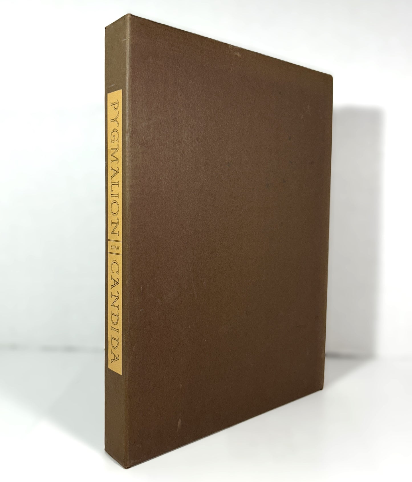 Limited Ed Club: Pygmalion Candida by George Shaw 1974 SIGNED by Illus