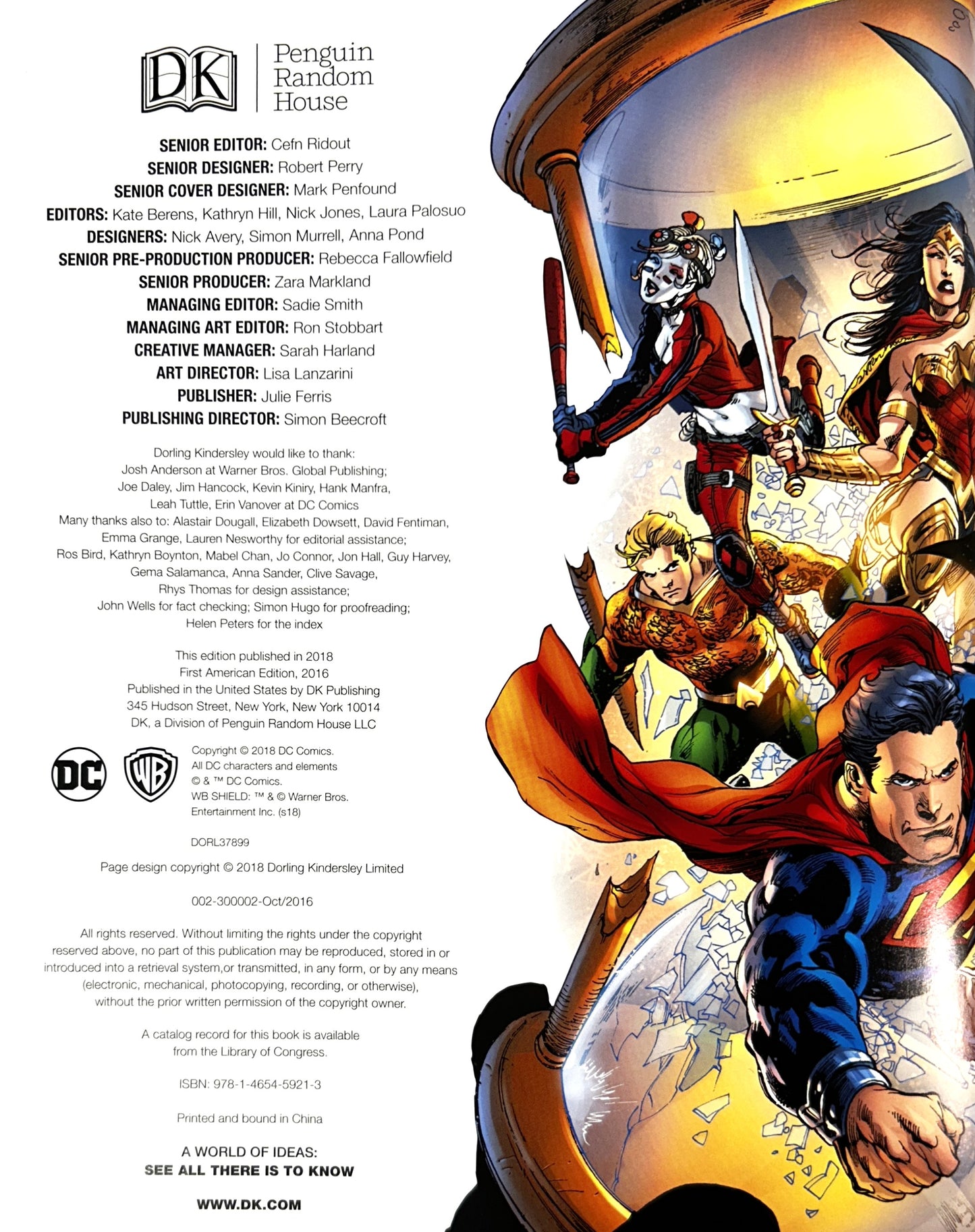 The DC Comics Encyclopedia: Definitive Guide to the Characters of the DC Universe 2018