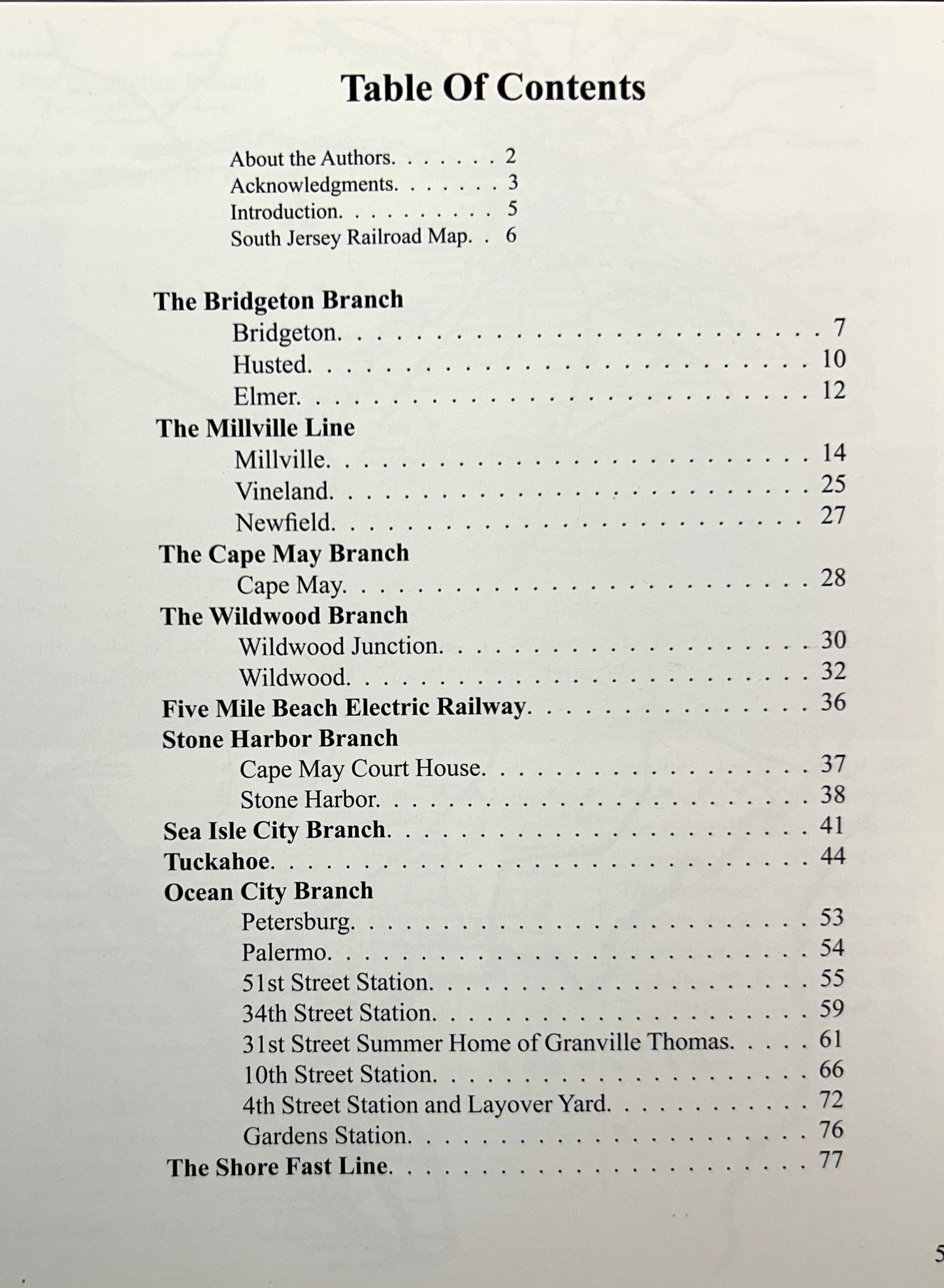 Rails Around South Jersey Vol. 1: The Steam & Electric Era by Michael Andrescavage & John Acton 2010