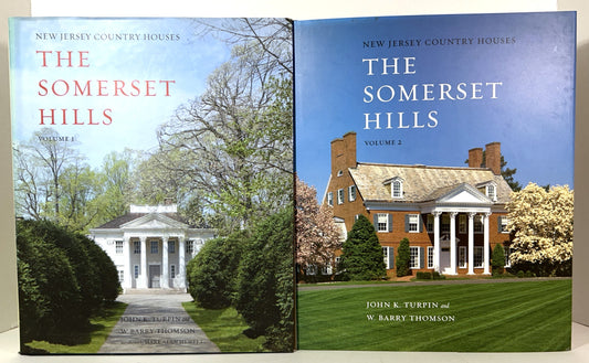 Set of 2 New Jersey Country Houses: The Somerset Hills by John Turpin & W. Barry Thomson 2004-2005